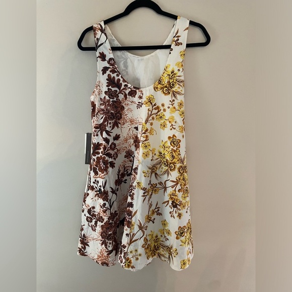 Anthropologie Maeve The Keiko Mini Dress Size XL Floral Dress - Picture 8 of 8